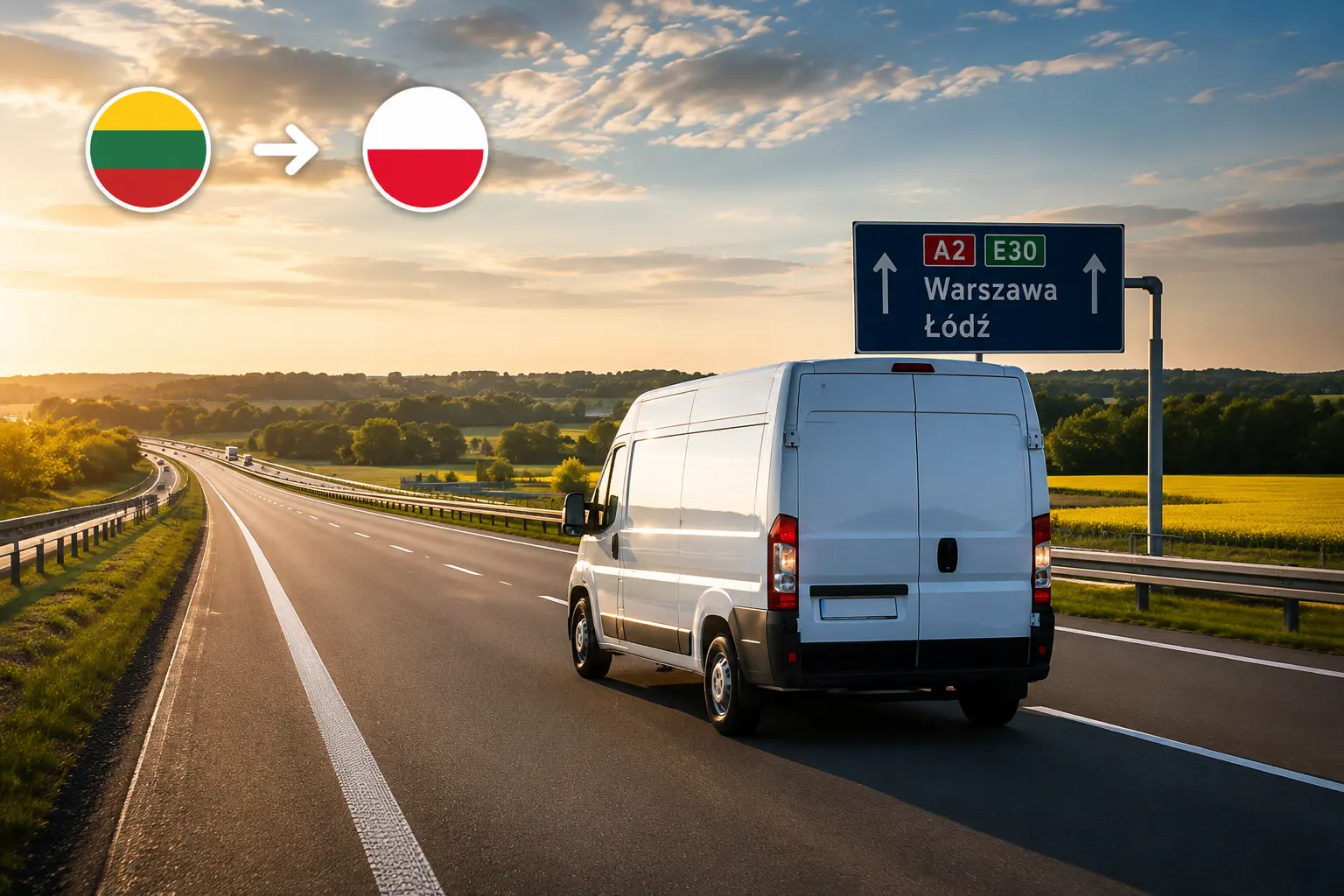 Krovinių pervežimas Lietuva Lenkija